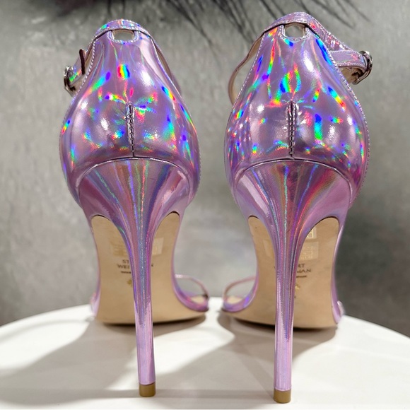 🌹STUART WEITZMAN🌹 Nudistcurve Ankle Strap Sandal Size: 9 - Picture 9 of 12